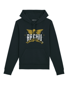  ARCHV ANGEL BLACK HOOD