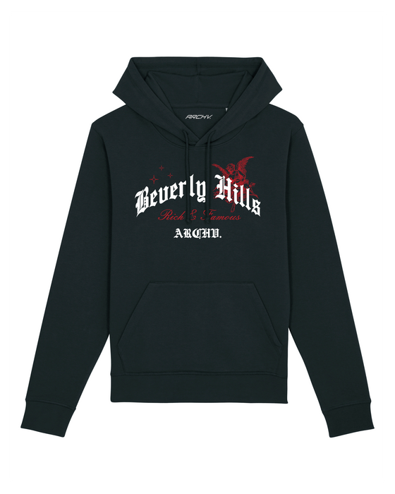 ARCHV BEVERLY HILLS BLACK HOOD