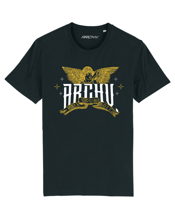 ARCHV ANGEL T SHIRT BLACK