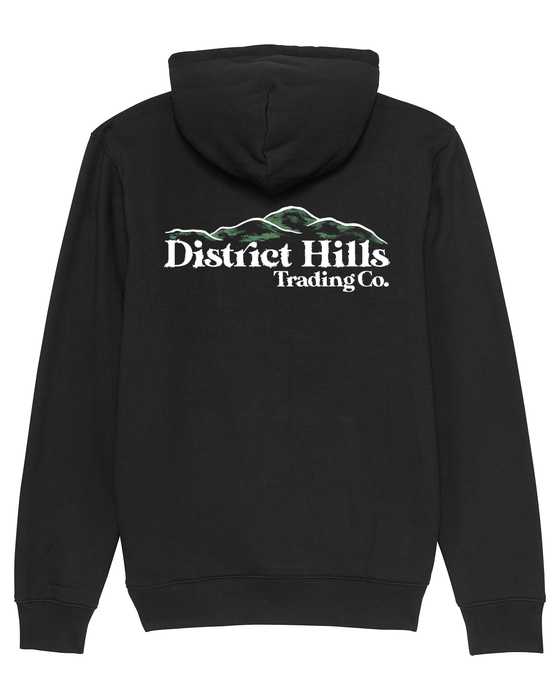 DISTRICT HILLS MOUNT HOODIE BLACK