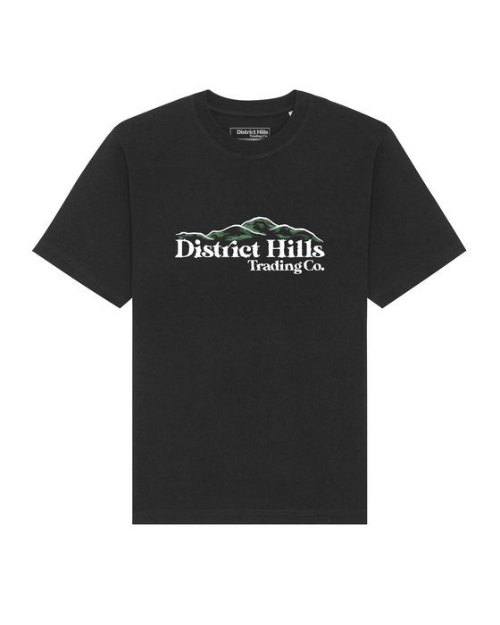 DISTRICT HILLS MOUNT T SHIRT BLACK
