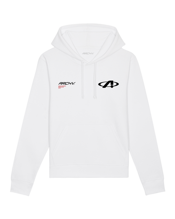 ARCHV CYBER WHITE HOOD