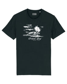  NEWPORT BAY SAILING CLUB BEACH CLUB T SHIRT BLACK