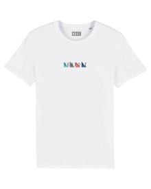  NEWPORT BAY SAILING CLUB WHITE SAIL T SHIRT