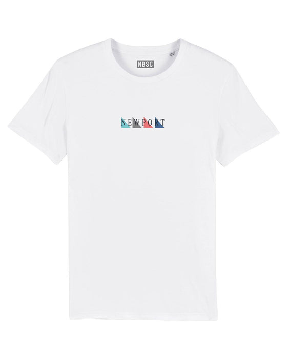 NEWPORT BAY SAILING CLUB WHITE SAIL T SHIRT
