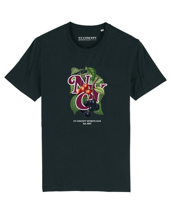 NY CONCEPT BERRIES T SHIRT BLACK