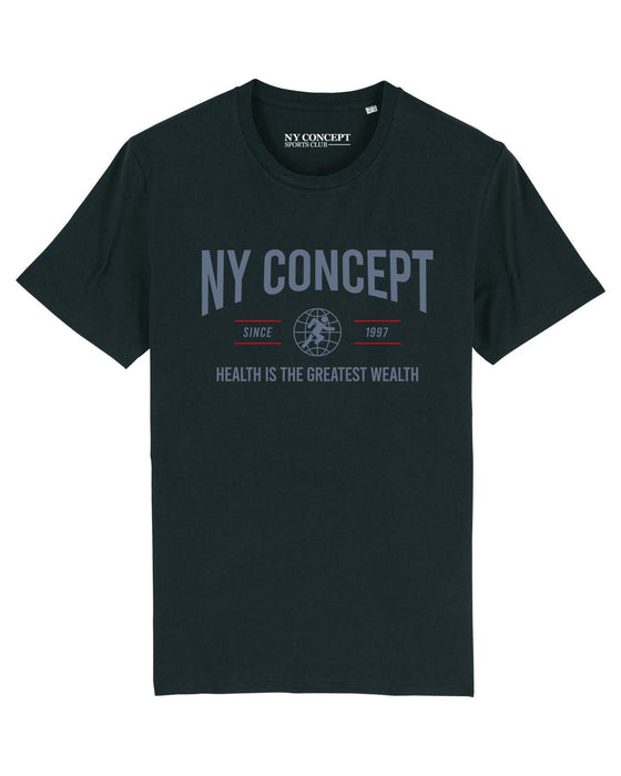NY CONCEPT GLOBE T SHIRT BLACK
