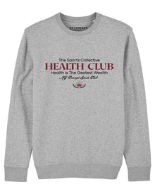  NY CONCEPT HEALTH CLUB CREW NECK SWEATER GREY