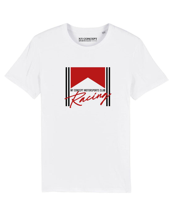 NY CONCEPT RACING T SHIRT WHITE