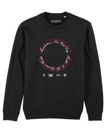  NY CONCEPT ROTATION CREW NECK SWEATER BLACK