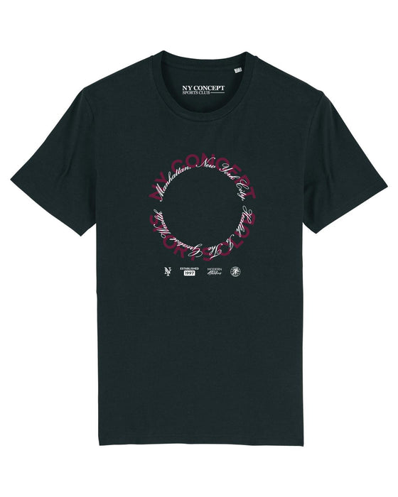 NY CONCEPT ROTATION T SHIRT BLACK