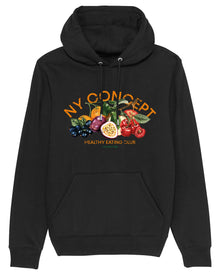 NY CONCEPT FRUIT HOODIE BLACK
