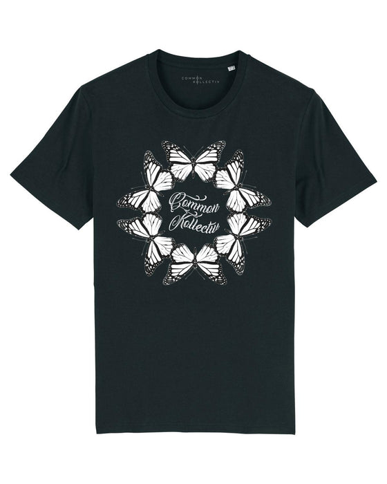 COMMON KOLLECTIV BUTTERFLY T SHIRT BLACK