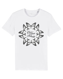  COMMON KOLLECTIV BUTTERFLY T SHIRT WHITE