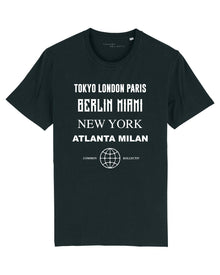  COMMON KOLLECTIV CITY T SHIRT BLACK