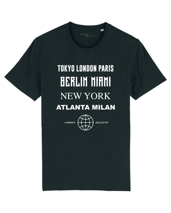 COMMON KOLLECTIV CITY T SHIRT BLACK