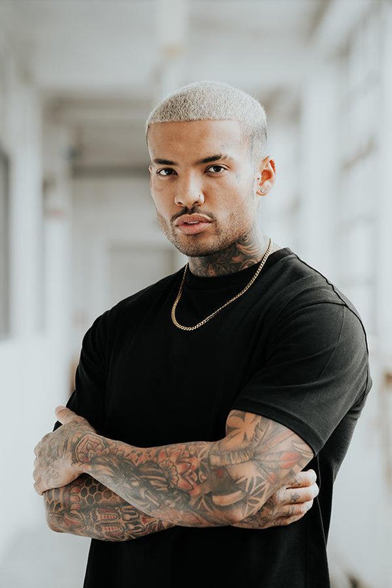 AWAKEN THE ROSE Cuban Chain 5mm 14Kt Gold Plated