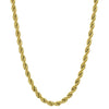 AWAKEN THE ROSE Rope Chain 5mm 14Kt Gold Plated