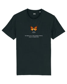  274 BUTTERFLY T SHIRT BLACK