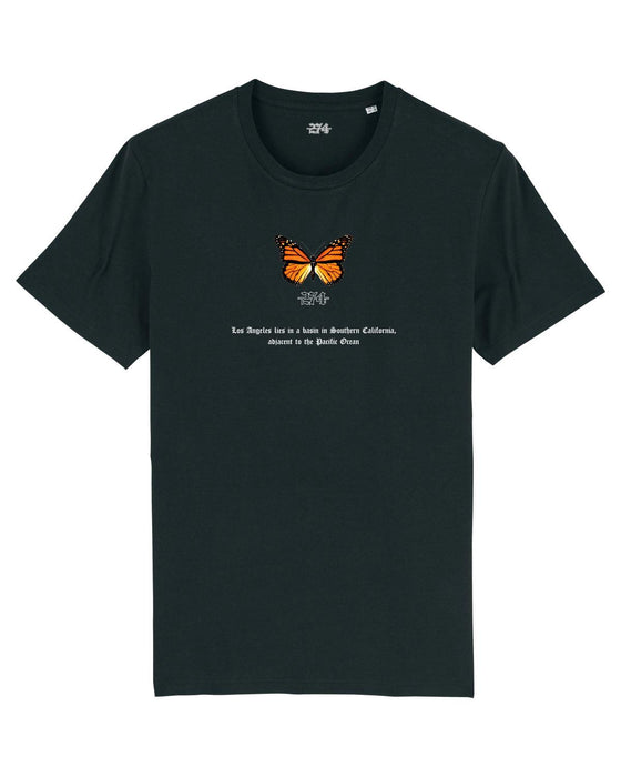 274 BUTTERFLY T SHIRT BLACK