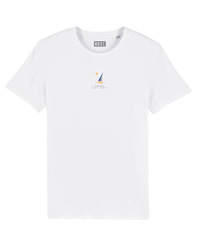  NEWPORT BAY SAILING CLUB WHITE BOAT T SHIRT