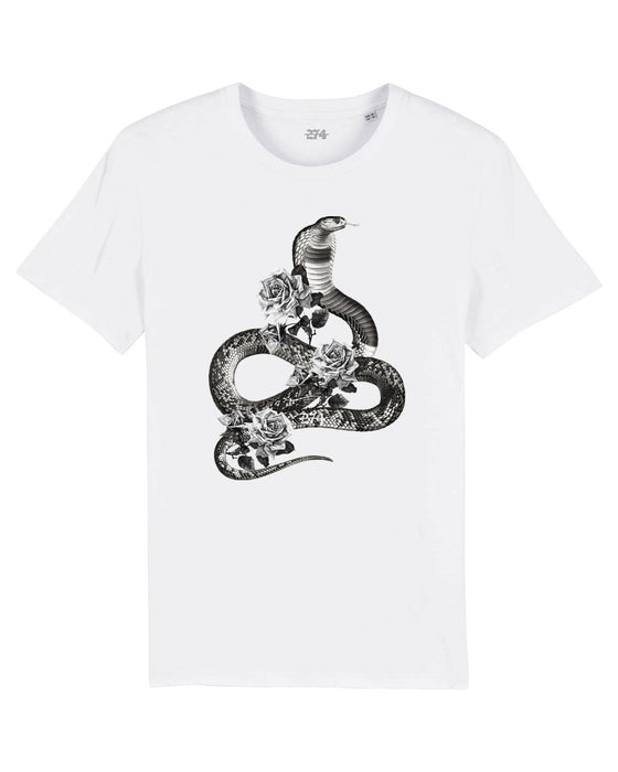 274 SNAKE FRONT T SHIRT WHITE