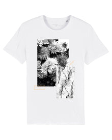  COMMON KOLLECTIV FLORAL T SHIRT WHITE