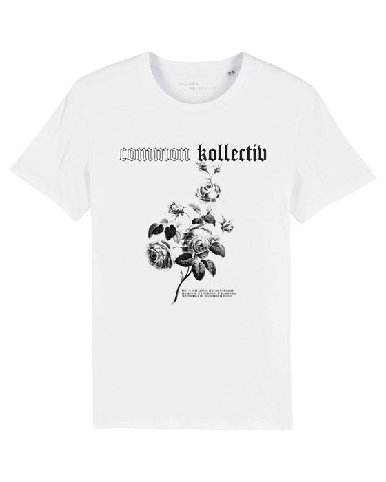 COMMON KOLLECTIV ROSE T-SHIRT WHITE