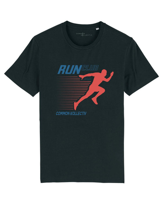 COMMON KOLLECTIV RUN CLUB T SHIRT BLACK