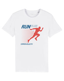  COMMON KOLLECTIV RUN CLUB WHITE T SHIRT