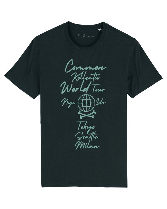 COMMON KOLLECTIV TOUR T SHIRT BLACK