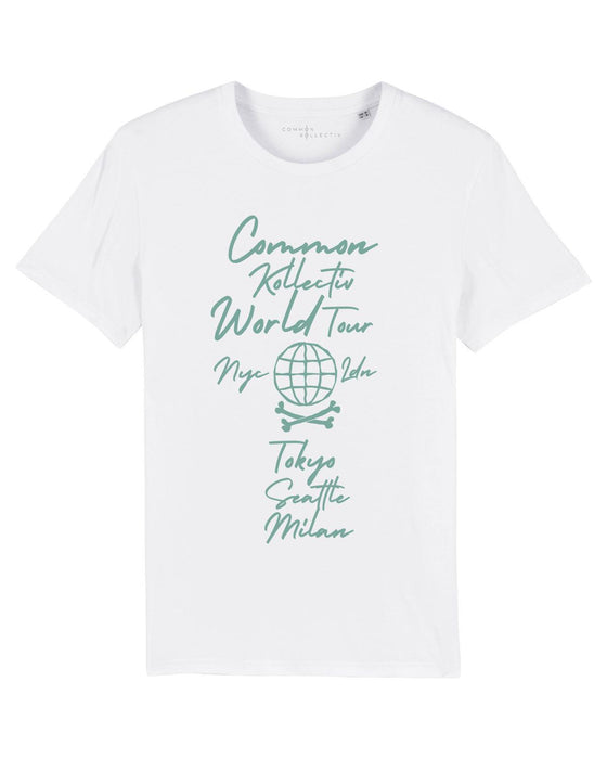 COMMON KOLLECTIV TOUR T SHIRT WHITE
