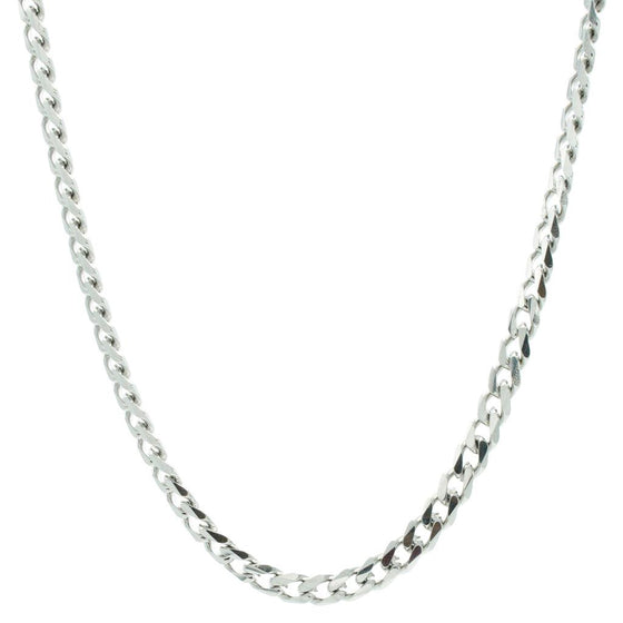 AWAKEN THE ROSE Cuban Chain 5mm - Silver