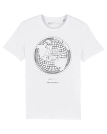  AMITY GLOBE T SHIRT WHITE