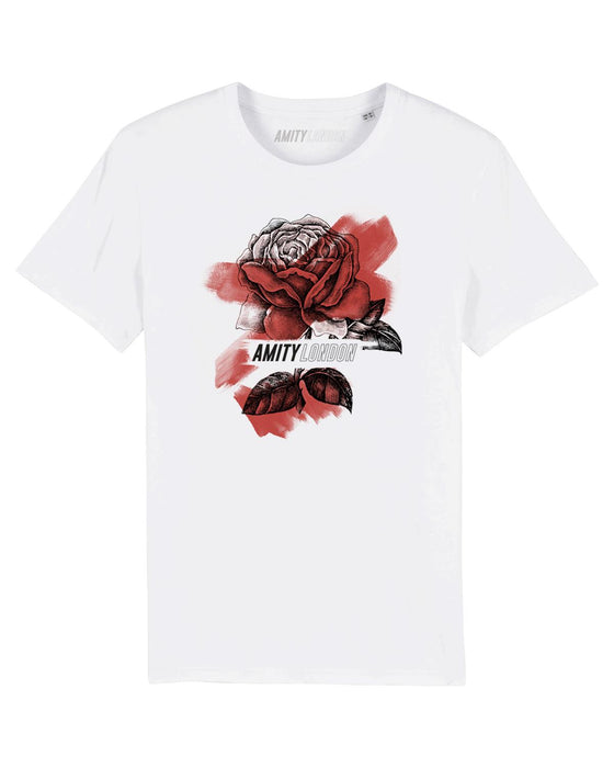 AMITY ROSE T SHIRT WHITE