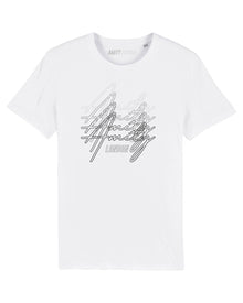  AMITY STACKED T SHIRT WHITE