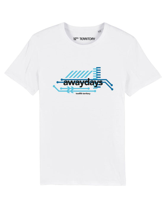 12TH TERRITORY AWAY DAYS WHITE T SHIRT