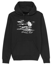  NEWPORT BAY SAILING CLUB BEACH CLUB HOODIE BLACK
