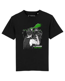  12TH TERRITORY BRUTALITY GREEN BLACK T SHIRT