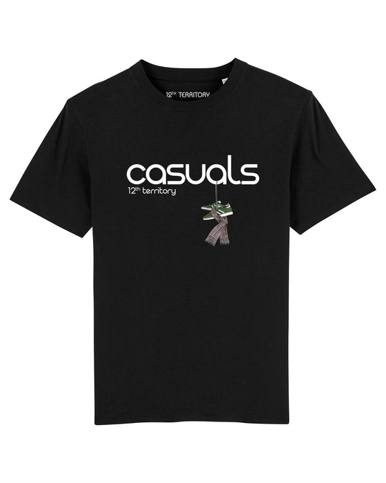 12TH TERRITORY CASUALS BLACK T SHIRT