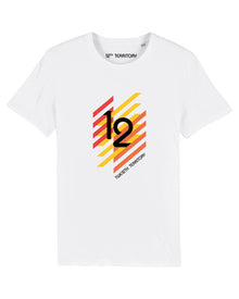  12TH TERRITORY CHEVRON WHITE T SHIRT