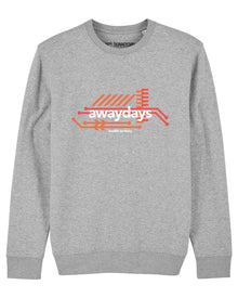  12TH TERRITORY AWAY DAYS CREW SWEATER GREY