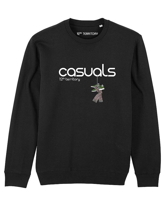 12TH TERRITORY CASUALS CREW SWEATER BLACK