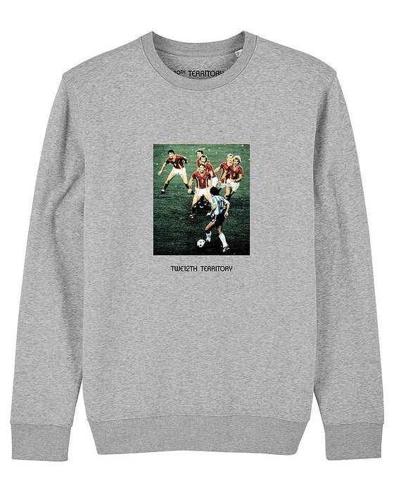 12TH TERRITORY MASTER CREW SWEATER GREY