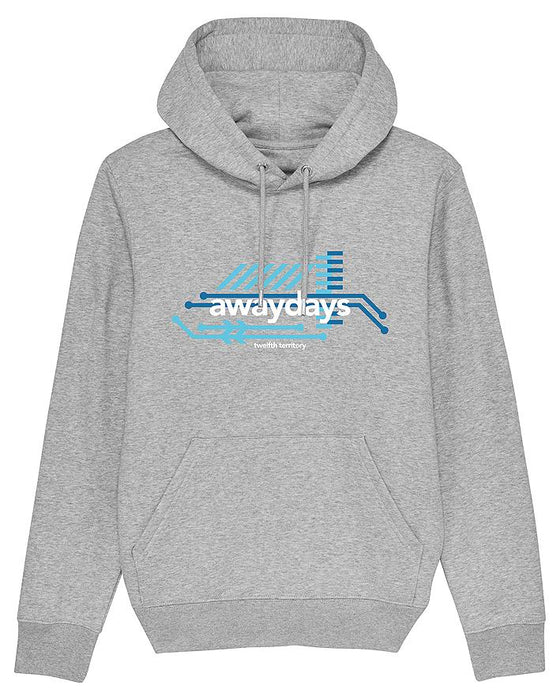 12TH TERRITORY AWAY DAYS HOOD GREY