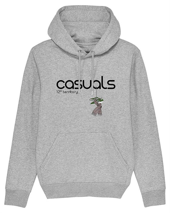 12TH TERRITORY CASUALS GREY HOOD