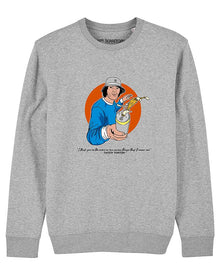  12TH TERRITORY LIAM CREW SWEATER GREY