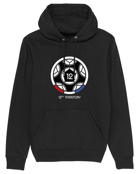 12TH TERRITORY TANGO HOODIE BLACK