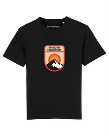  12TH TERRITORY MOUNTAIN T SHIRT BLACK