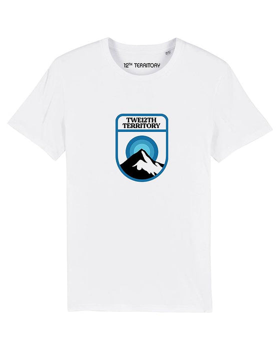 12TH TERRITORY MOUNTAIN T SHIRT WHITE